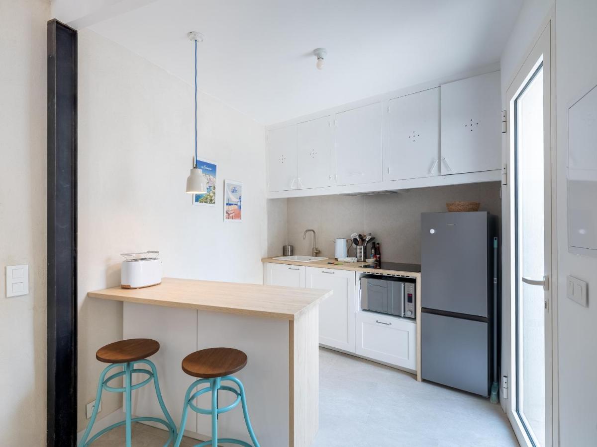 La Cala Malmousque - Magnifique Petite Maison Au Bord De L'Eau Marsella Exterior foto