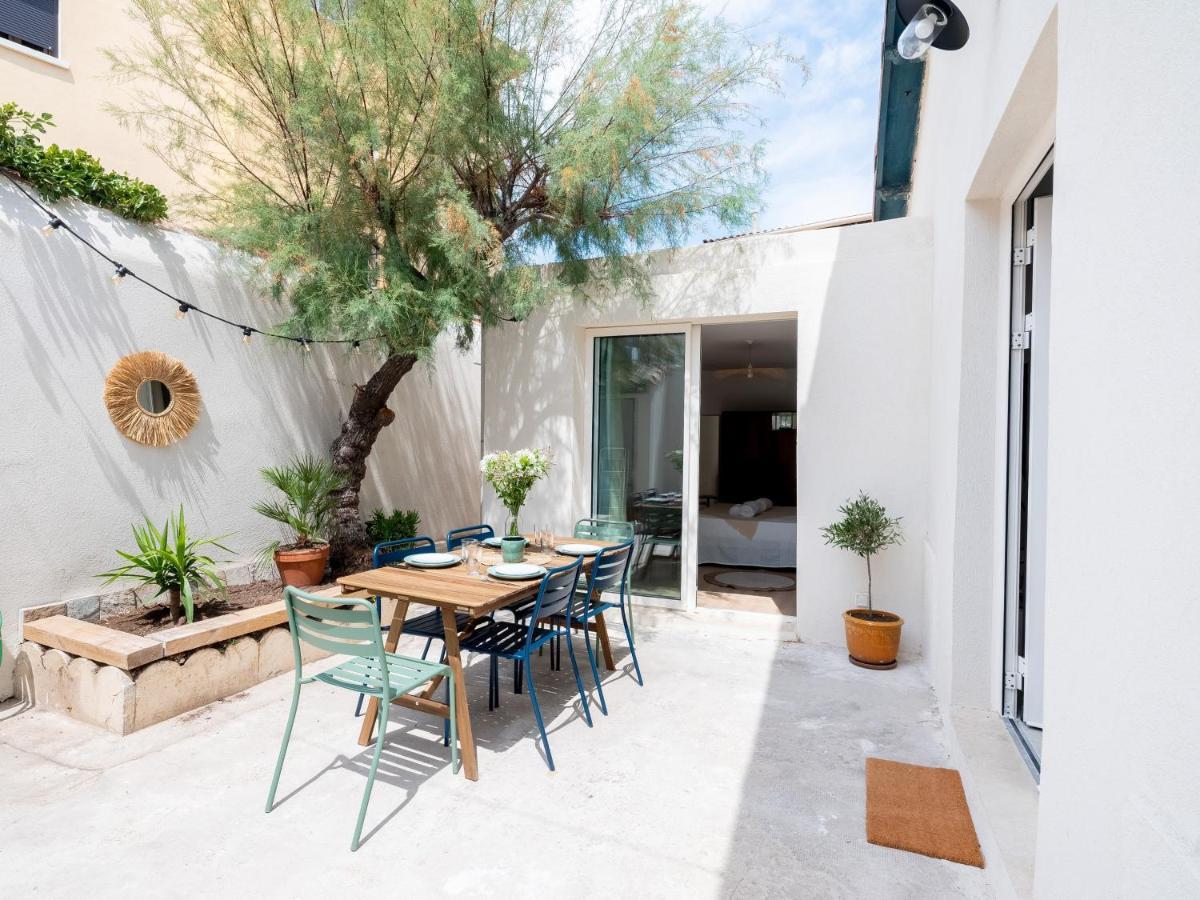 La Cala Malmousque - Magnifique Petite Maison Au Bord De L'Eau Marsella Exterior foto