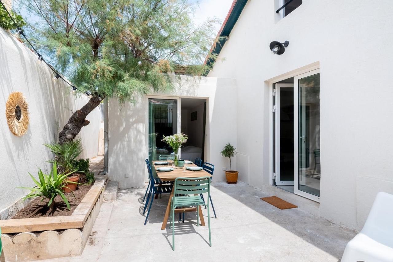 La Cala Malmousque - Magnifique Petite Maison Au Bord De L'Eau Marsella Exterior foto