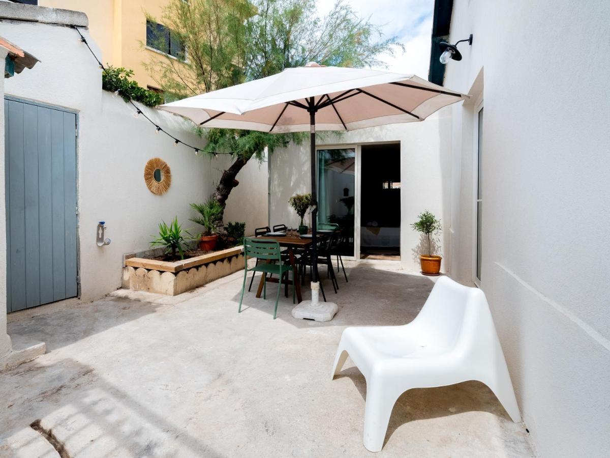 La Cala Malmousque - Magnifique Petite Maison Au Bord De L'Eau Marsella Exterior foto